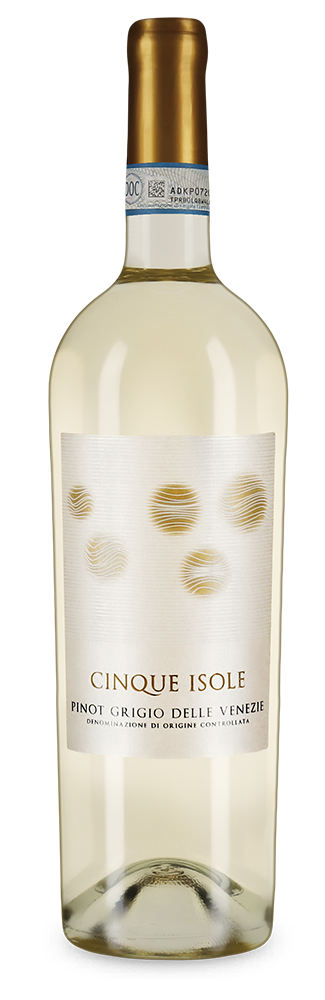 Cinque Isole Pinot Grigio delle Venezie 2024 – Gold