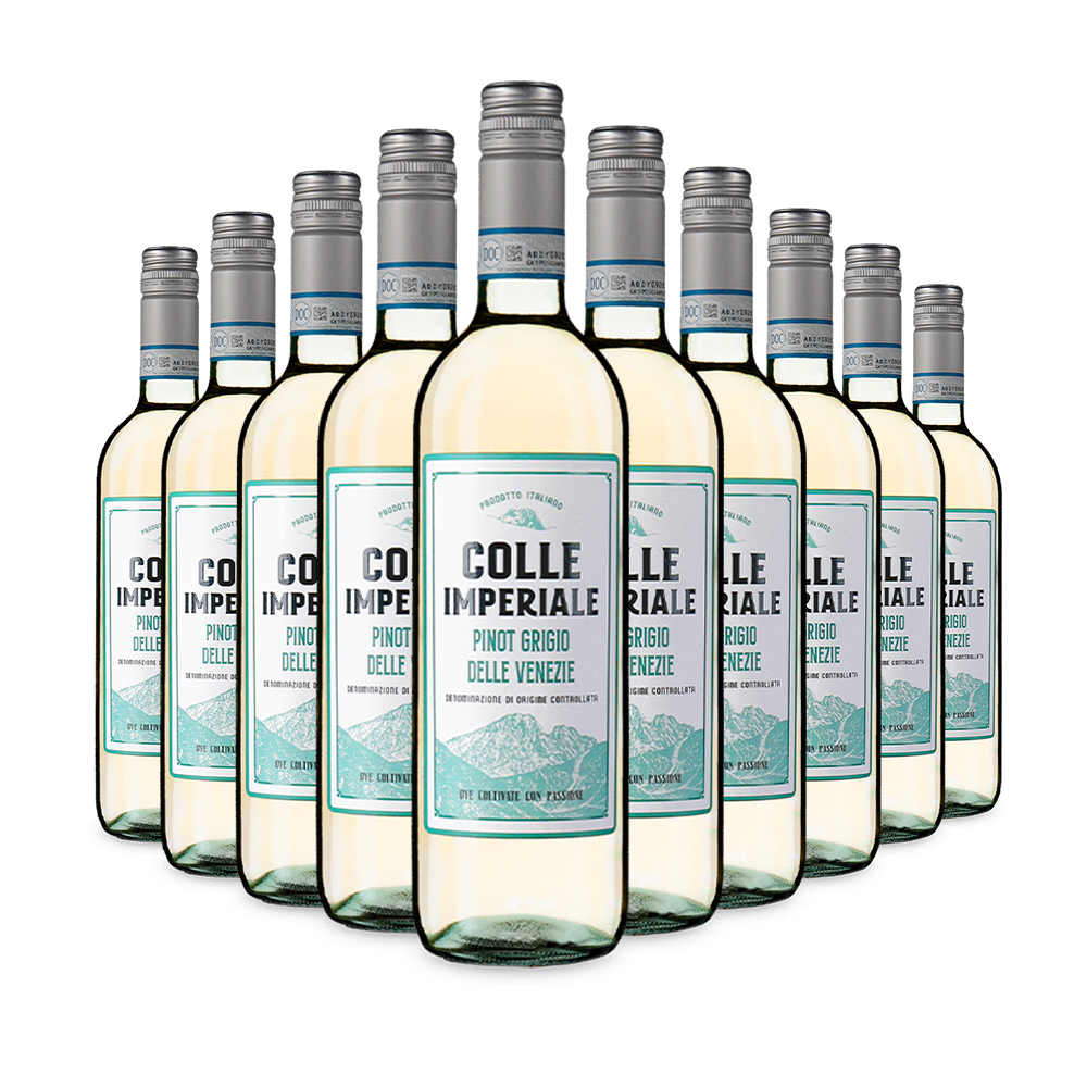 10 Flaschen Pinot Grigio delle Venezie 2024 – Gold