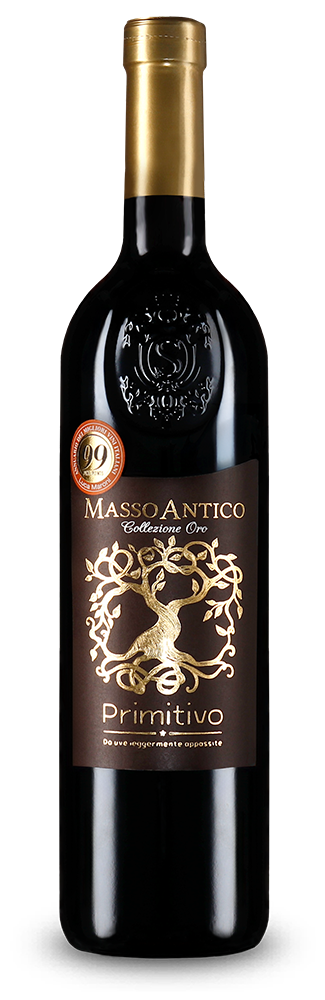 Cantine di Ora Masso Antico Primitivo Appassite Collezione Oro 2024 – Gold