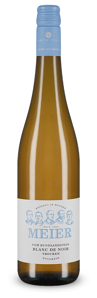Meier Blanc de Noir vom Buntsandstein trocken 2024 – Gold