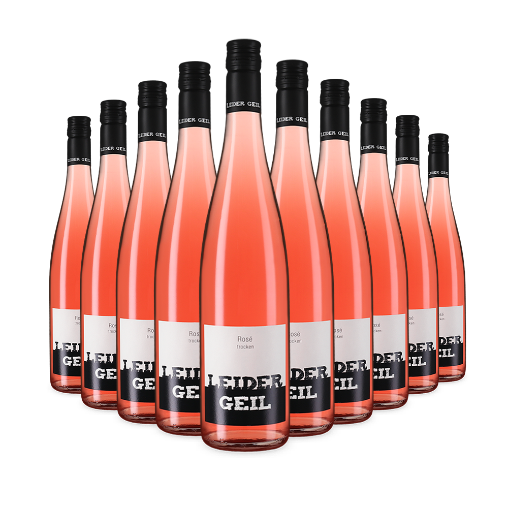 10 Flaschen Rosé trocken 2024 – Gold