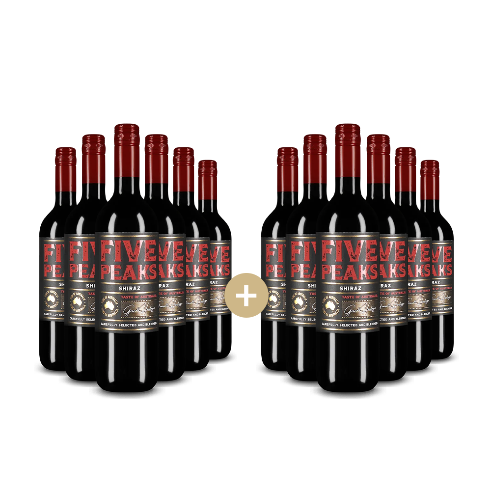 6+6 Flaschen Shiraz 2024 – Gold