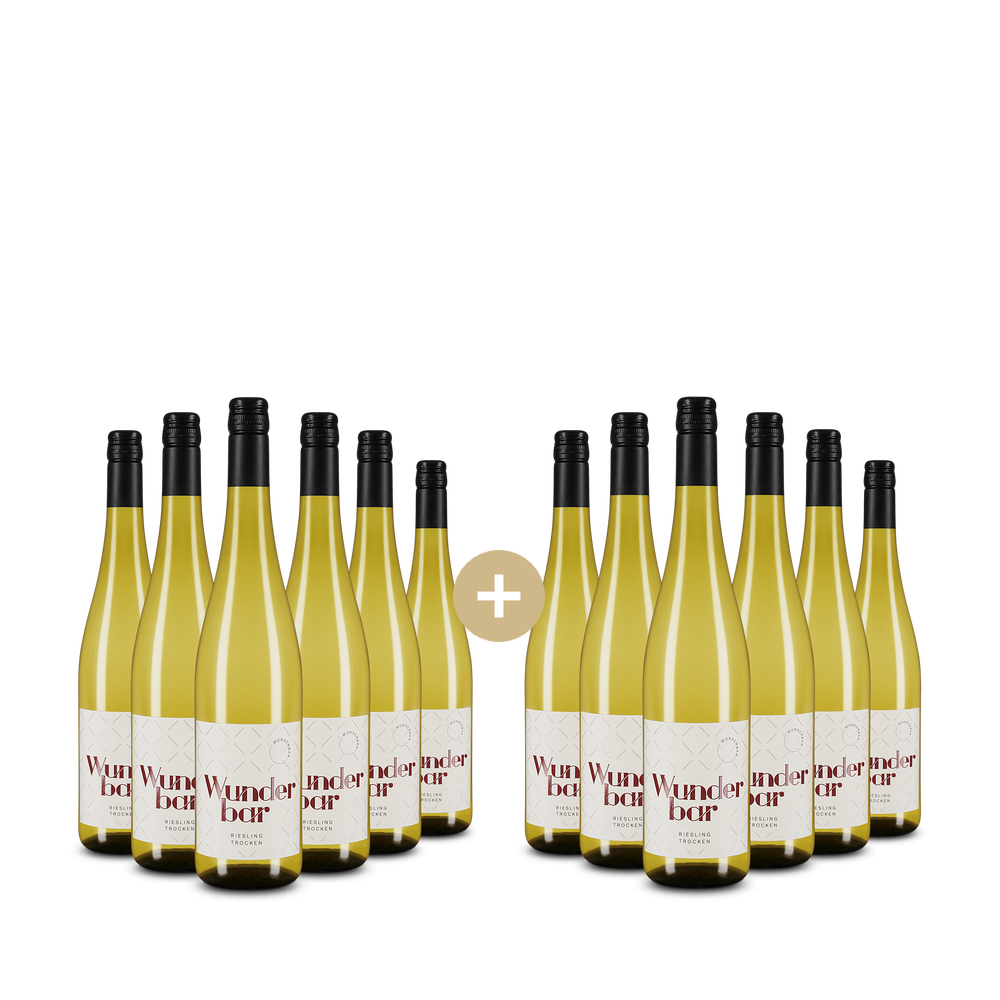 6+6 Flaschen Riesling trocken 2024