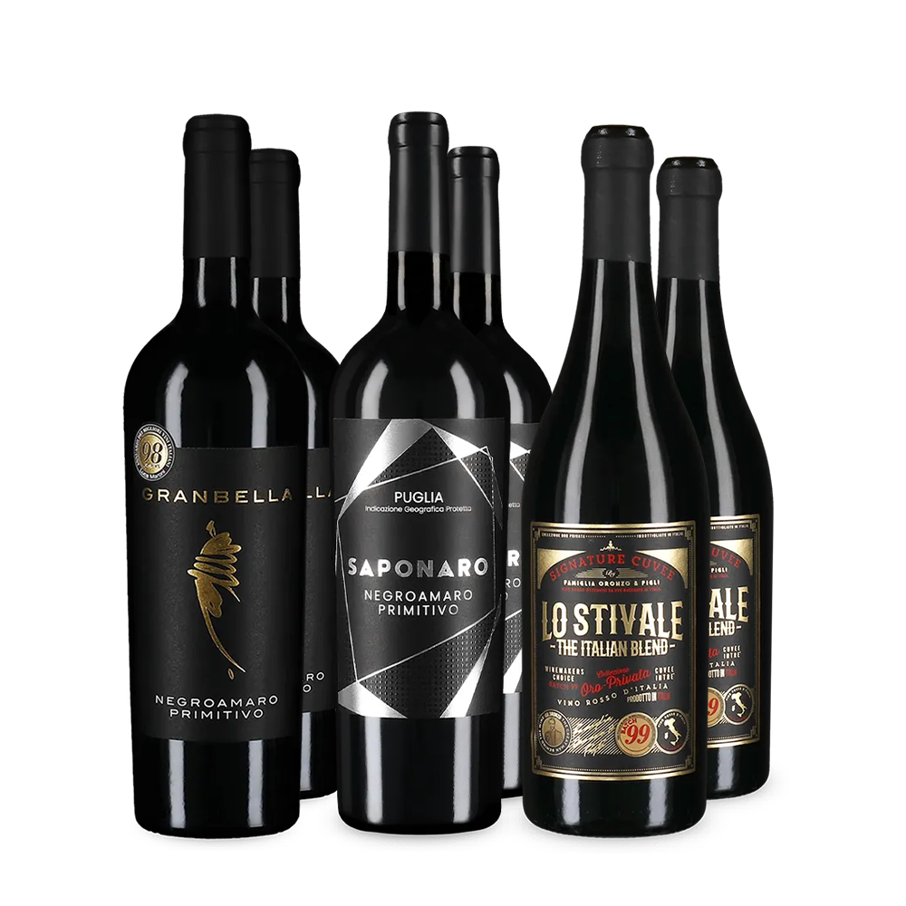 Luca Maronis Rotwein-Stars im 3x2-Paket – Gold
