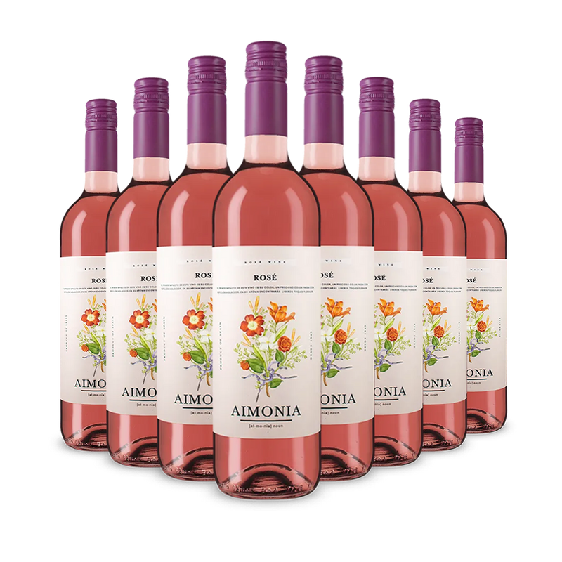 8 Flaschen Aimonia Rosé 2024 – Gold