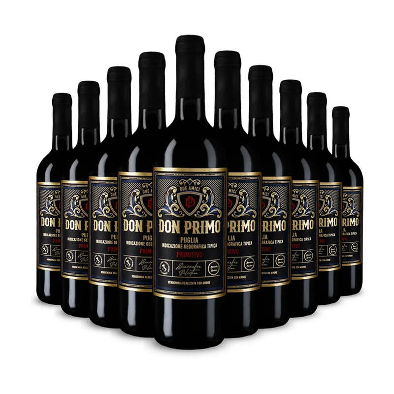 10 Flaschen Primitivo 2023 – Gold