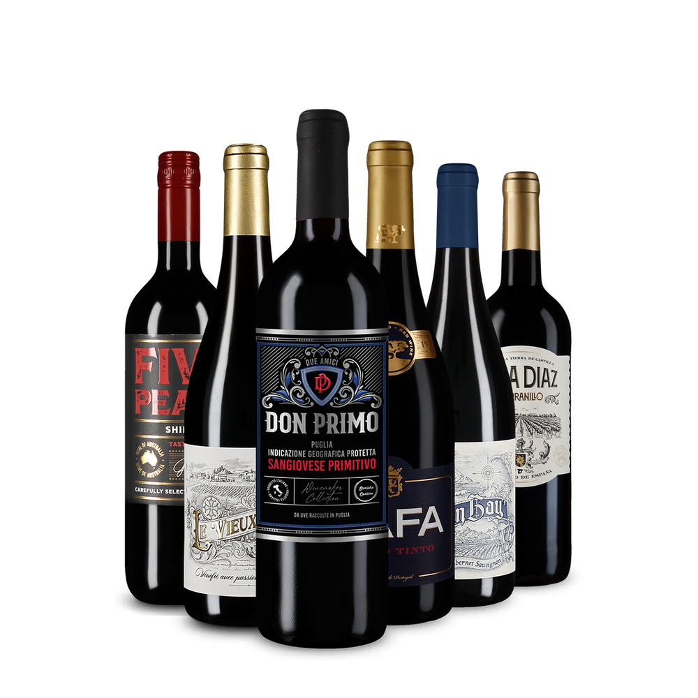 Die Rotweine des Jahres 2025 im 6er-Probierpaket