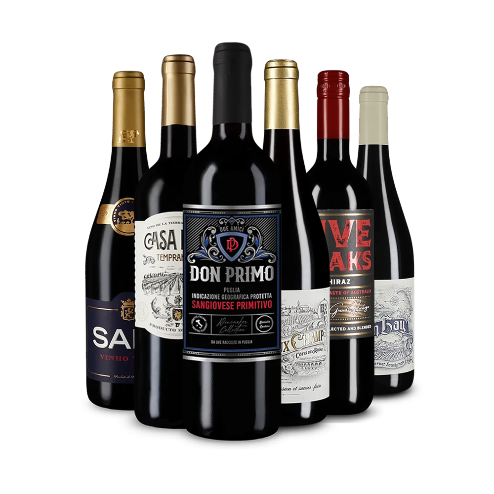 Die Rotweine des Jahres 2025 im 6er-Probierpaket
