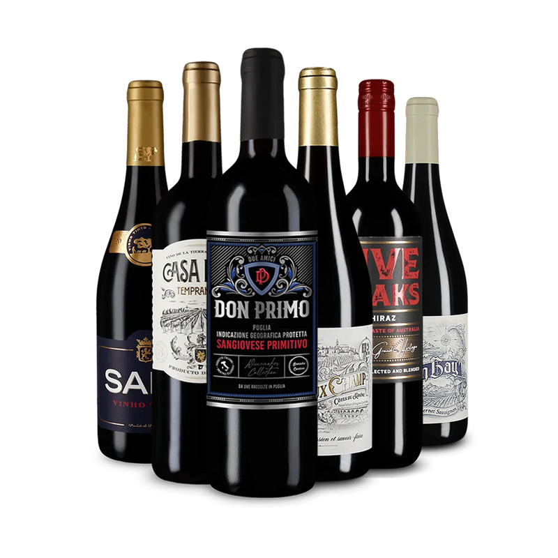 Die Rotweine des Jahres 2025 im 6er-Probierpaket