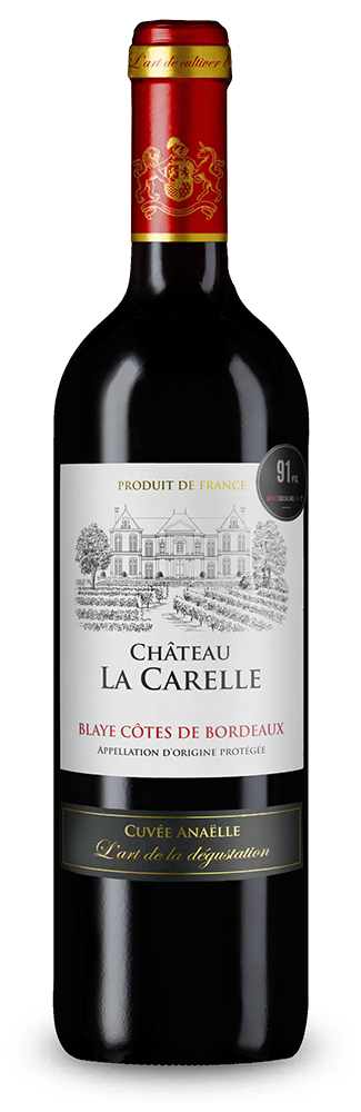 Château La Carelle Blaye Côtes de Bordeaux 2022 – Gold