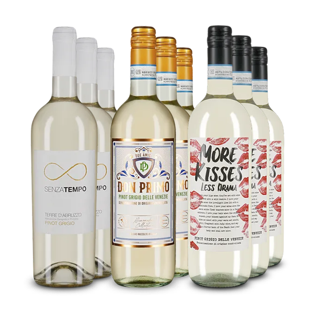 Pinot-Grigio-Stars im 3x3-Paket – Gold