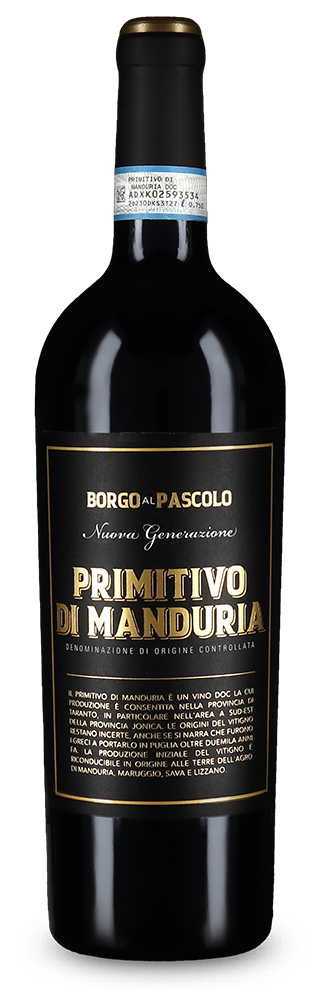 Borgo al Pascolo Primitivo di Manduria 2023 – Gold