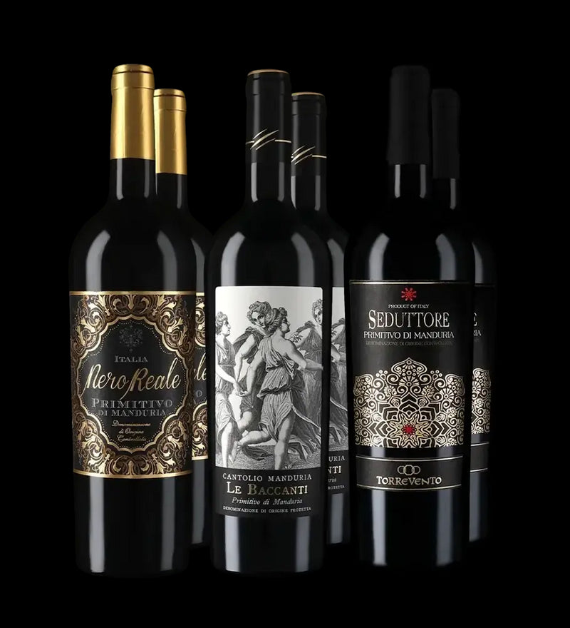 Primitivo di Manduria: Unsere Stars im 3x2-Paket – Gold