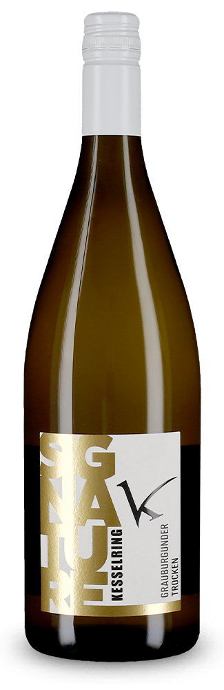 Kesselring Signature Grauburgunder trocken Liter 2025 – Gold