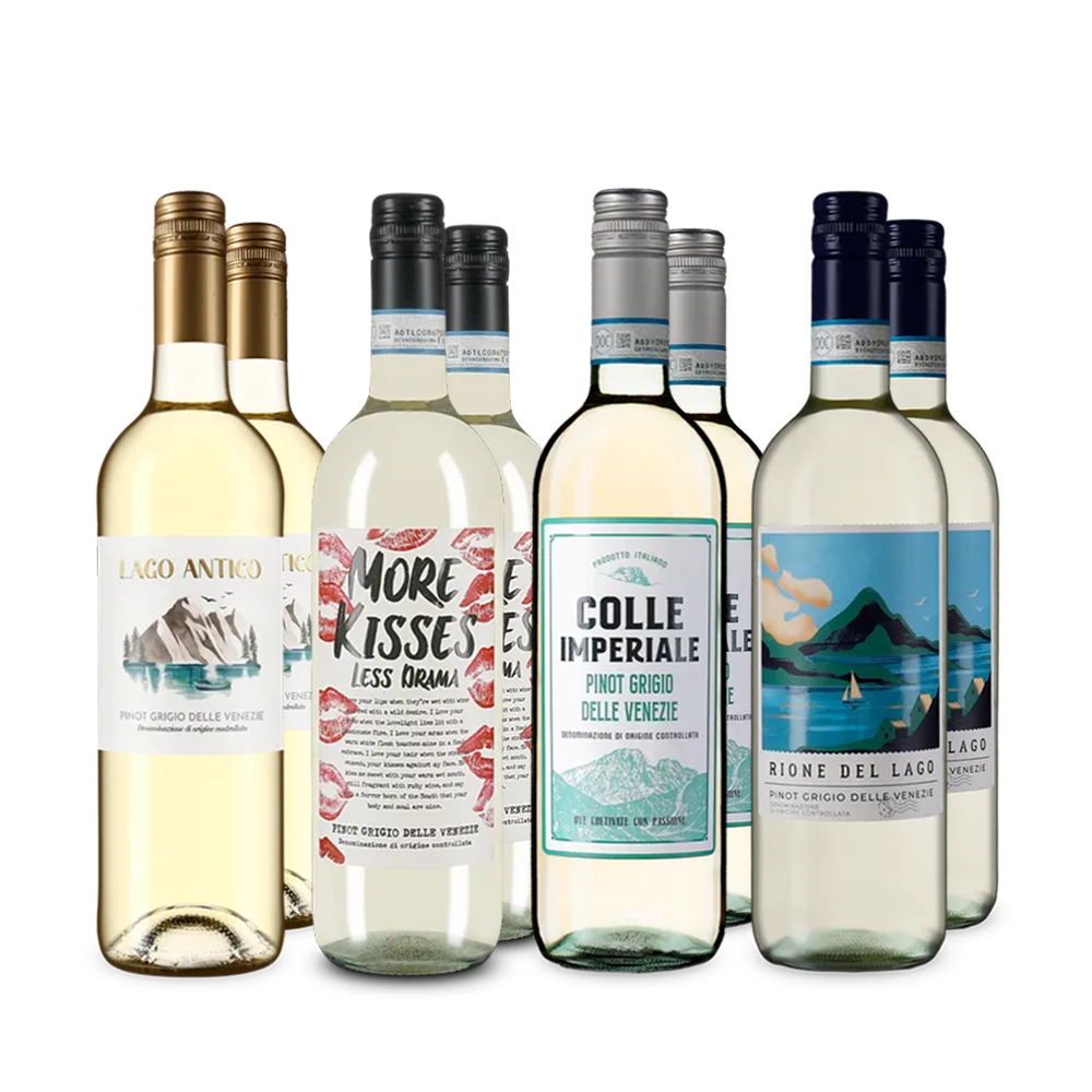 Pinot-Grigio-Hits aus Venetien im 4x2-Paket – Gold