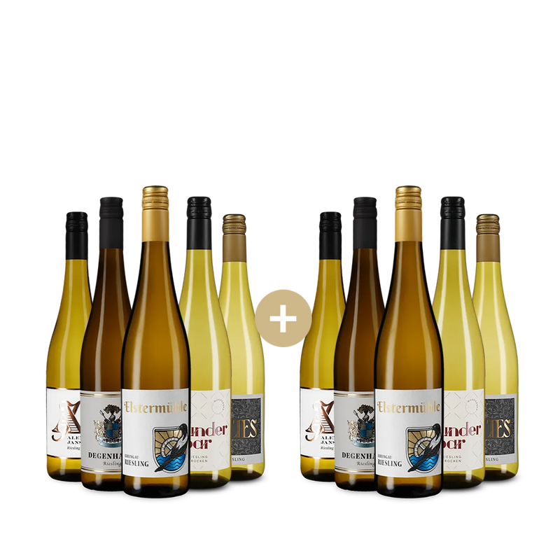5+5 Flaschen Riesling: Unsere Hits – Gold