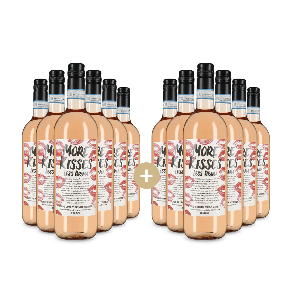 6+6 Flaschen Pinot Grigio delle Venezie Rosato 2024 – Gold