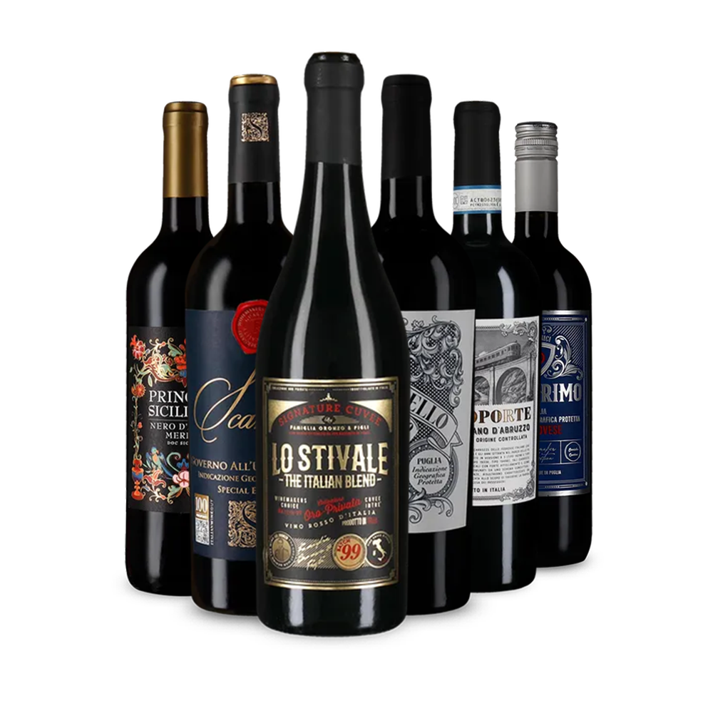 Italienische Genussreise: Die Hits im 6er-Paket – Gold