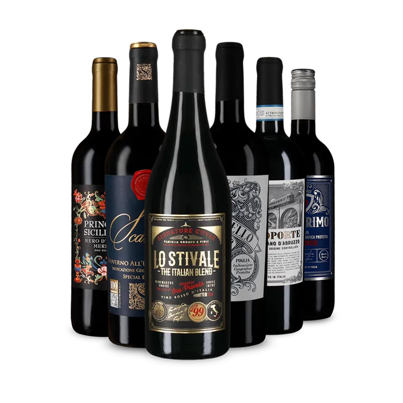 Italienische Genussreise: Die Hits im 6er-Paket – Gold