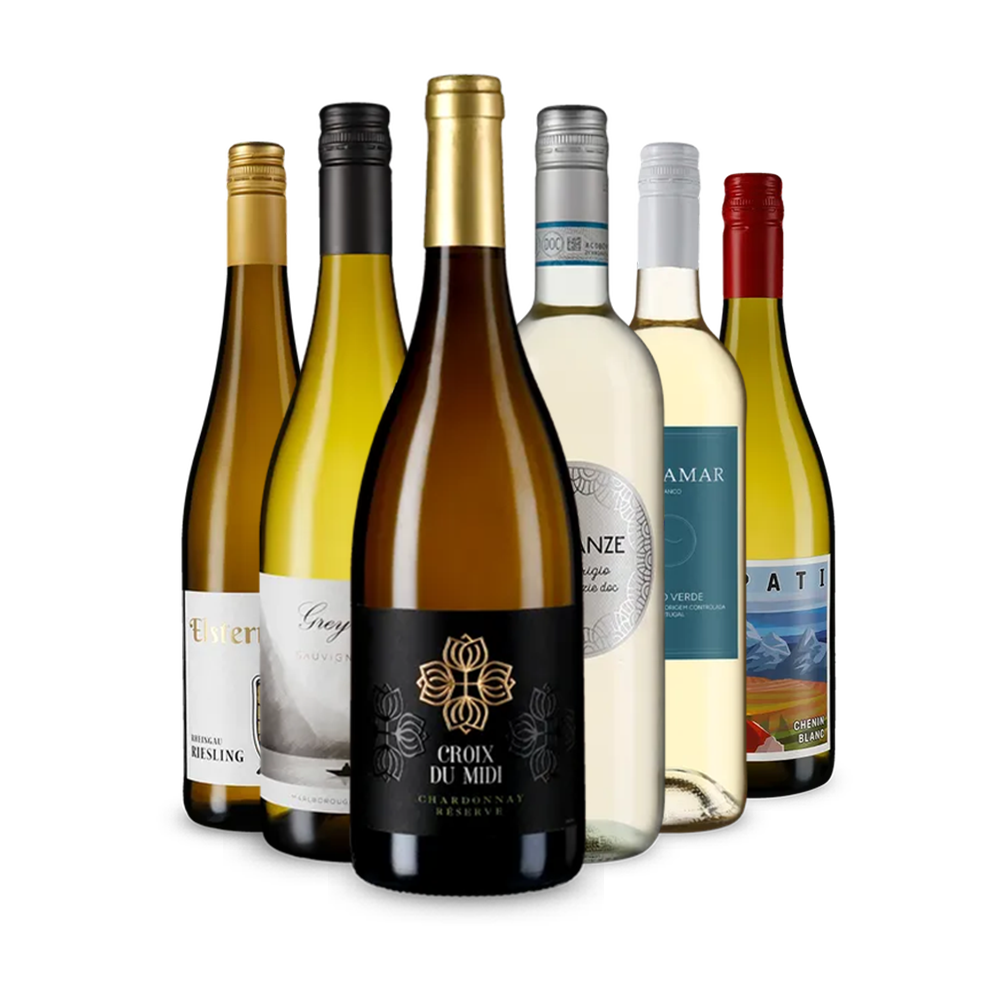 Internationale Weißwein-Stars im 6er-Paket – Gold
