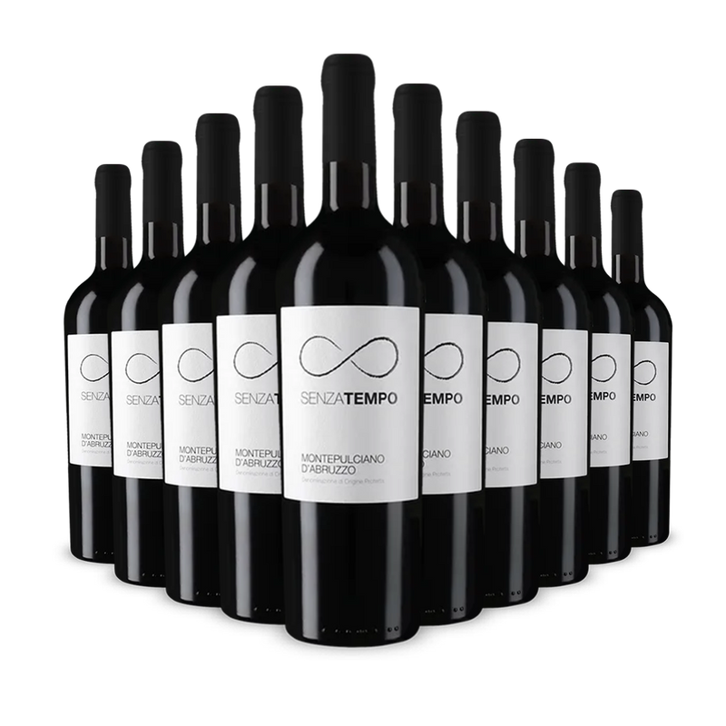 10 Flaschen Senza Tempo Montepulciano d'Abruzzo 2023 – Gold