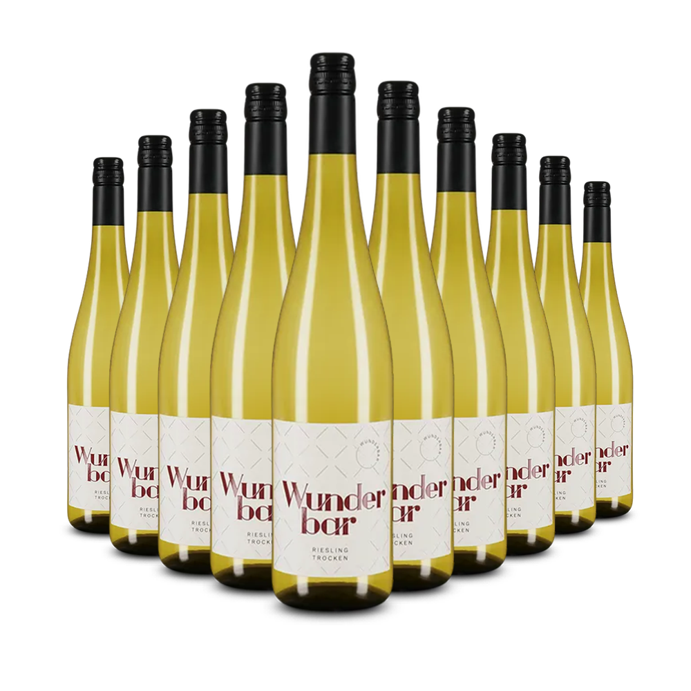 10 Flaschen Riesling trocken 2024 – Gold