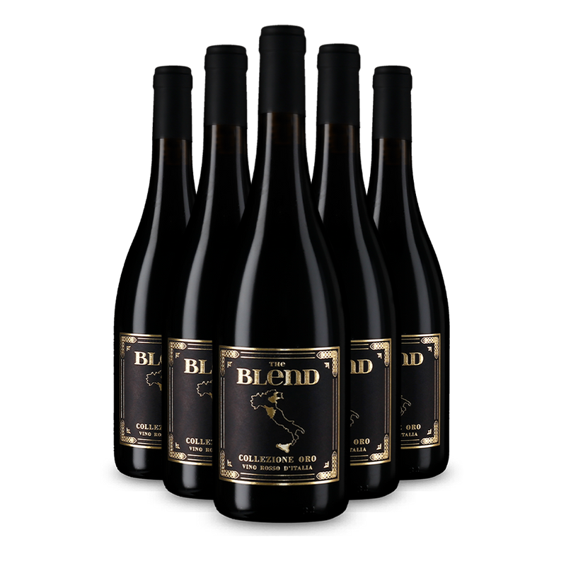 5 Flaschen The Blend Collezione Oro – Gold