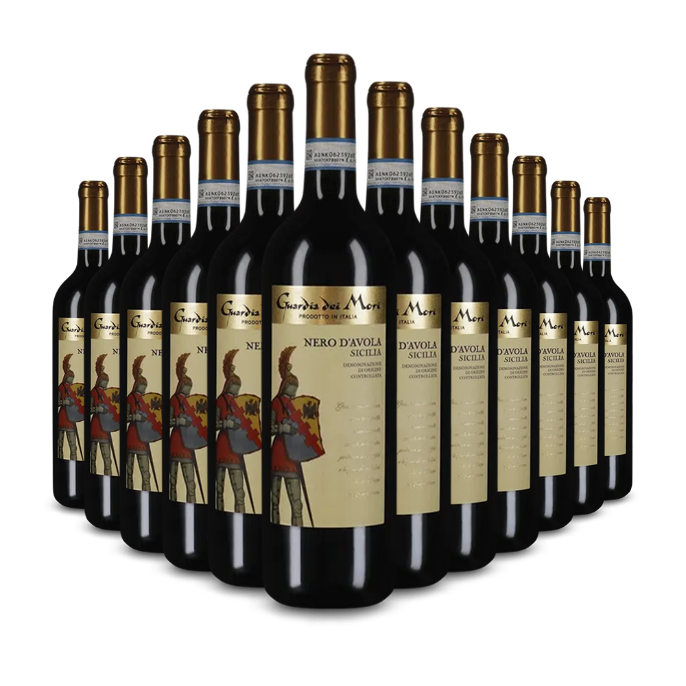 12 Flaschen Nero d'Avola 2024 – Gold