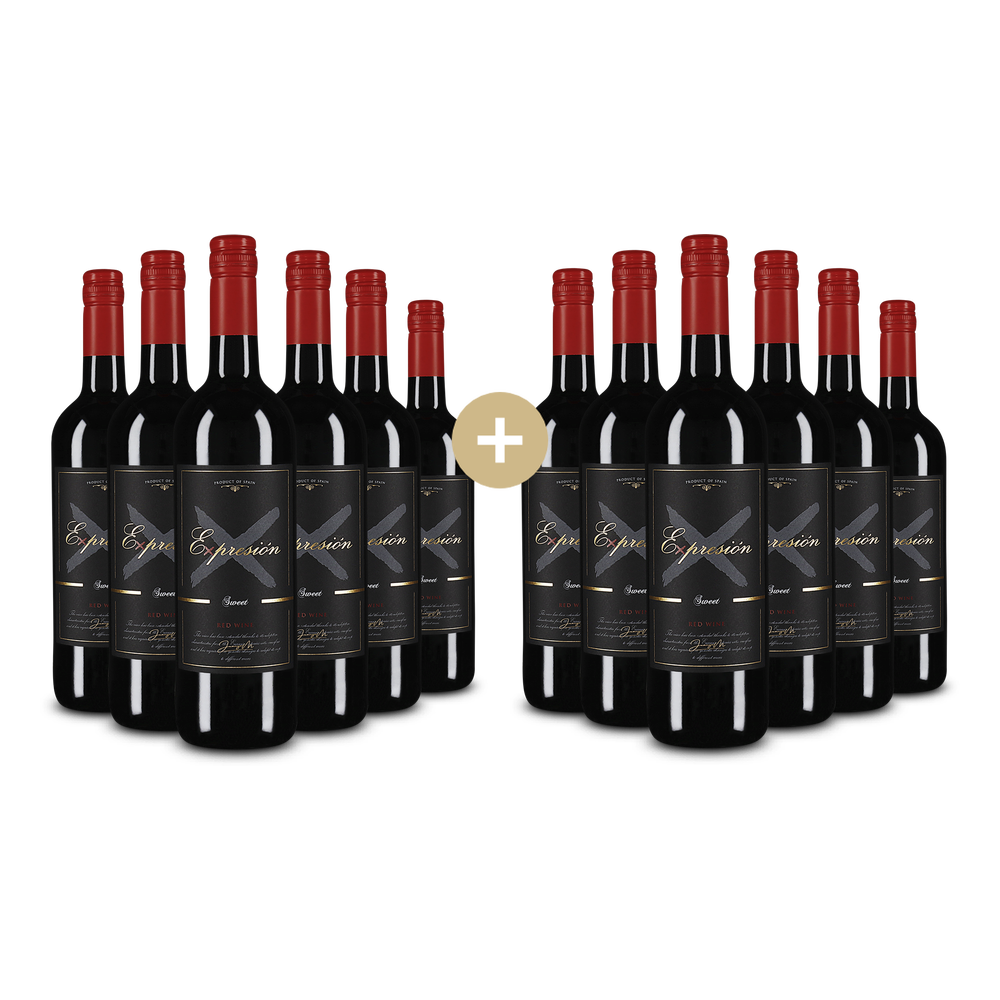 6+6 gratis: Expresión Sweet Red Wine