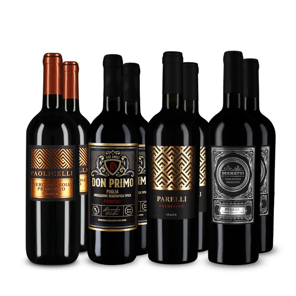 Primitivo-Hits im 4x2-Paket – Gold