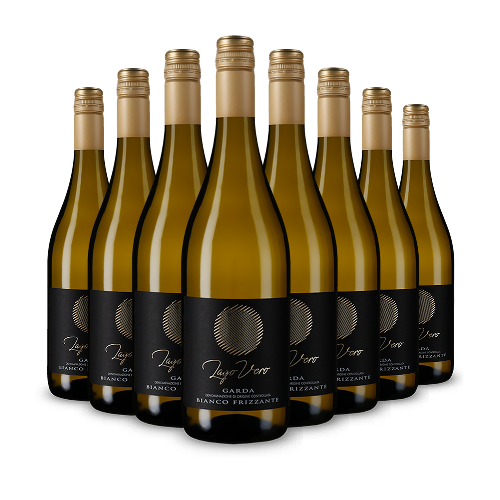 8 Flaschen Garda Frizzante – Gold