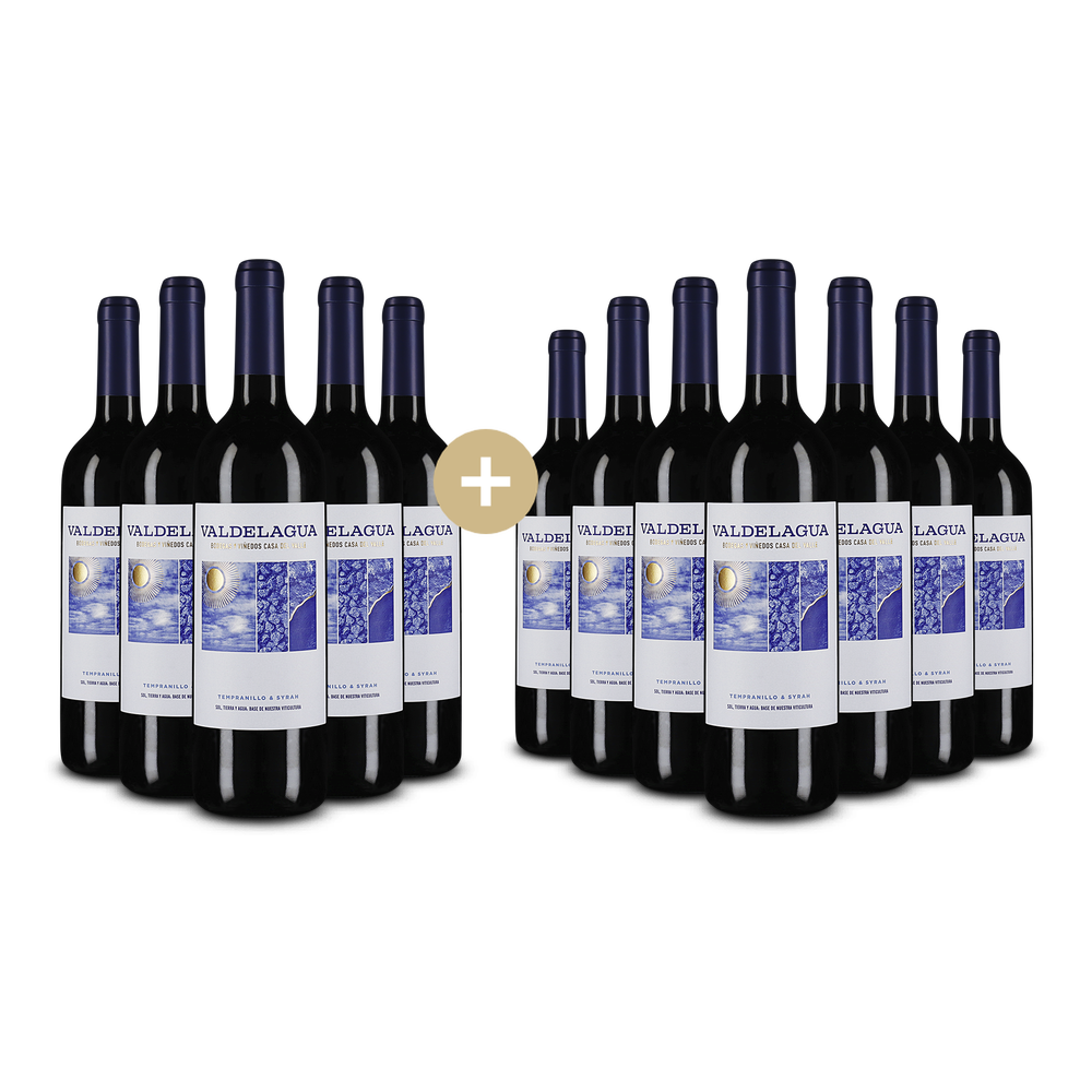 5+7 gratis: Valdelagua Tempranillo & Syrah 2024