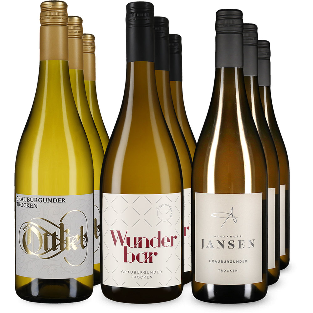 Pfälzer Grauburgunder-Hits im 3x3-Paket