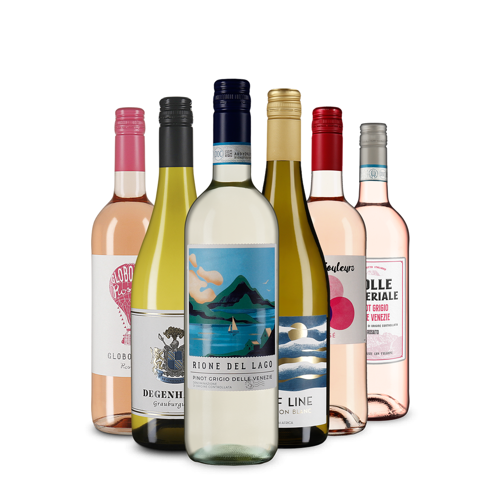 Unsere Weiß- & Roséweine des Jahres im 6er-Entdeckerpaket