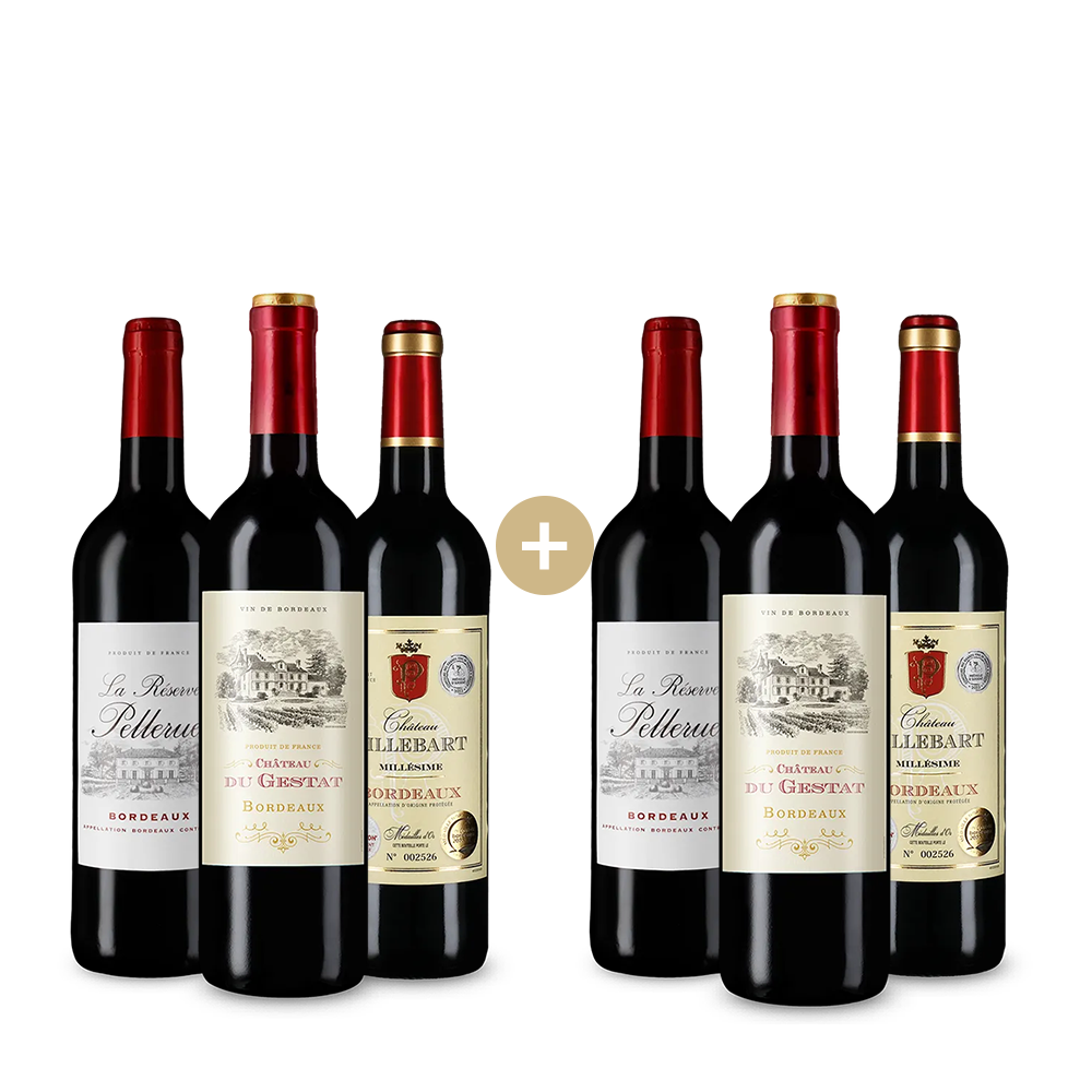 3+3 Bordeaux-Empfehlungen