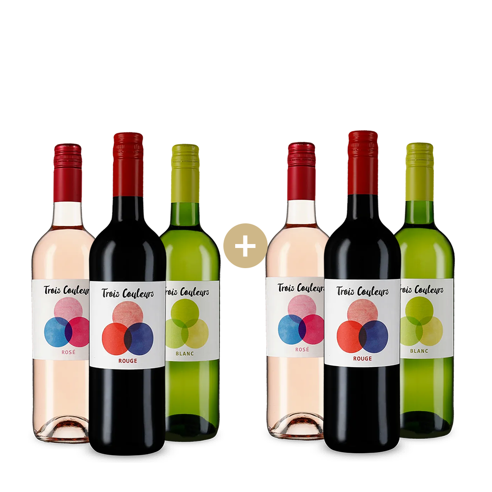 3+3 Trois-Couleurs-Favoriten – Trikolore