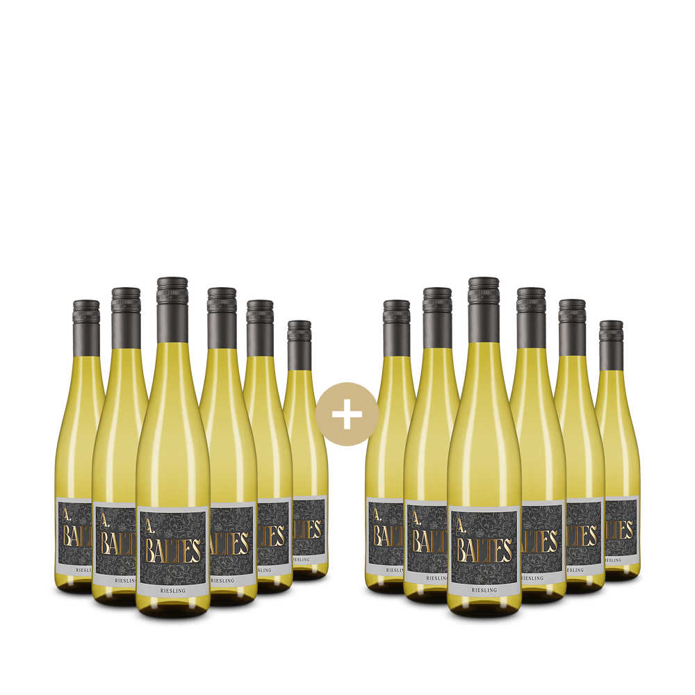 6+6 Flaschen Riesling trocken 2025