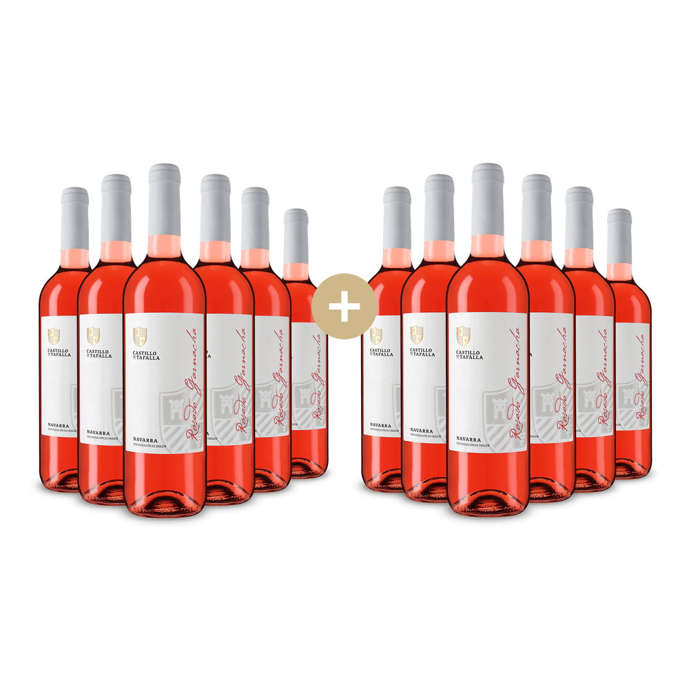 6+6 gratis: Castillo De Tafalla Garnacha Rosado 2025