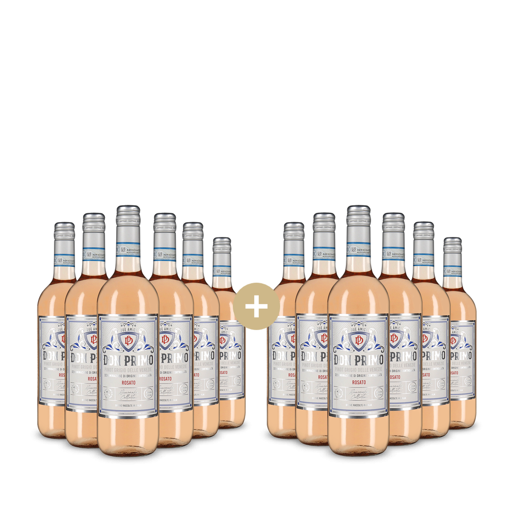 6+6 Flaschen Pinot Grigio Rosato 2025