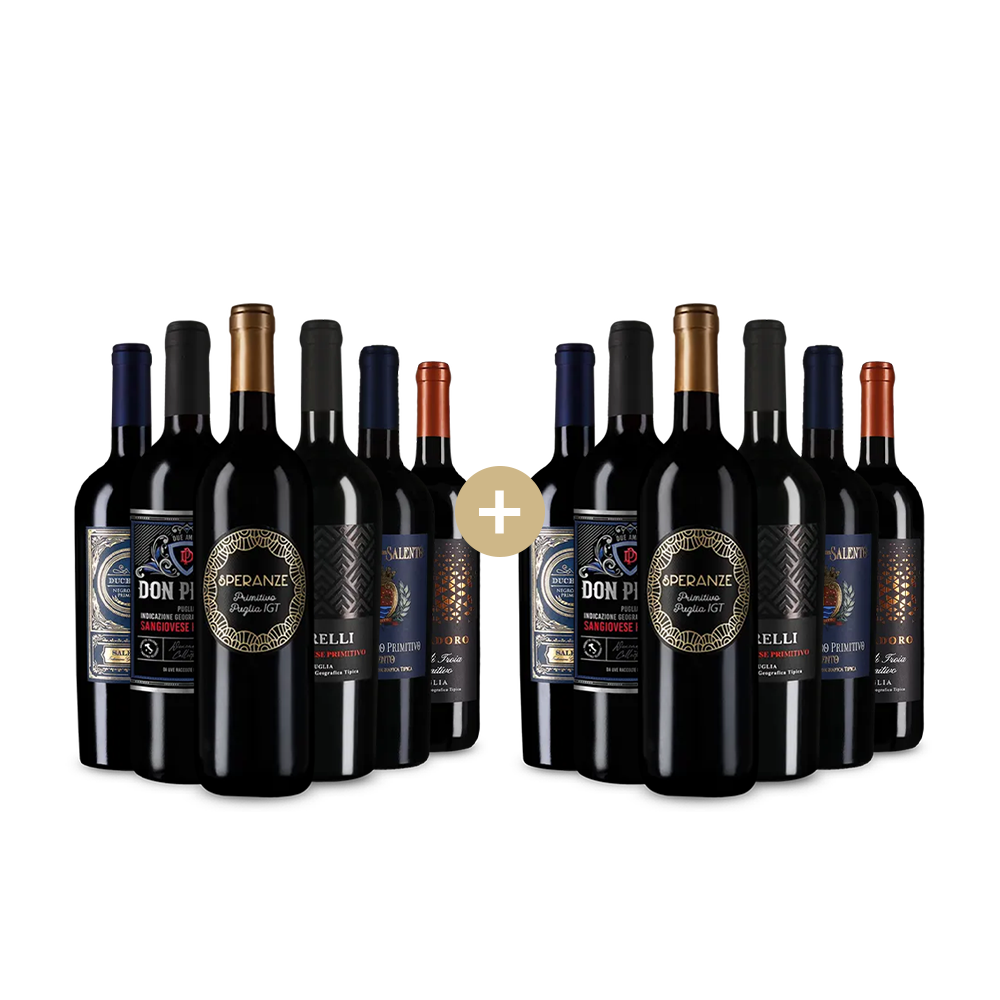 6+6 Primitivo-Kundenlieblinge