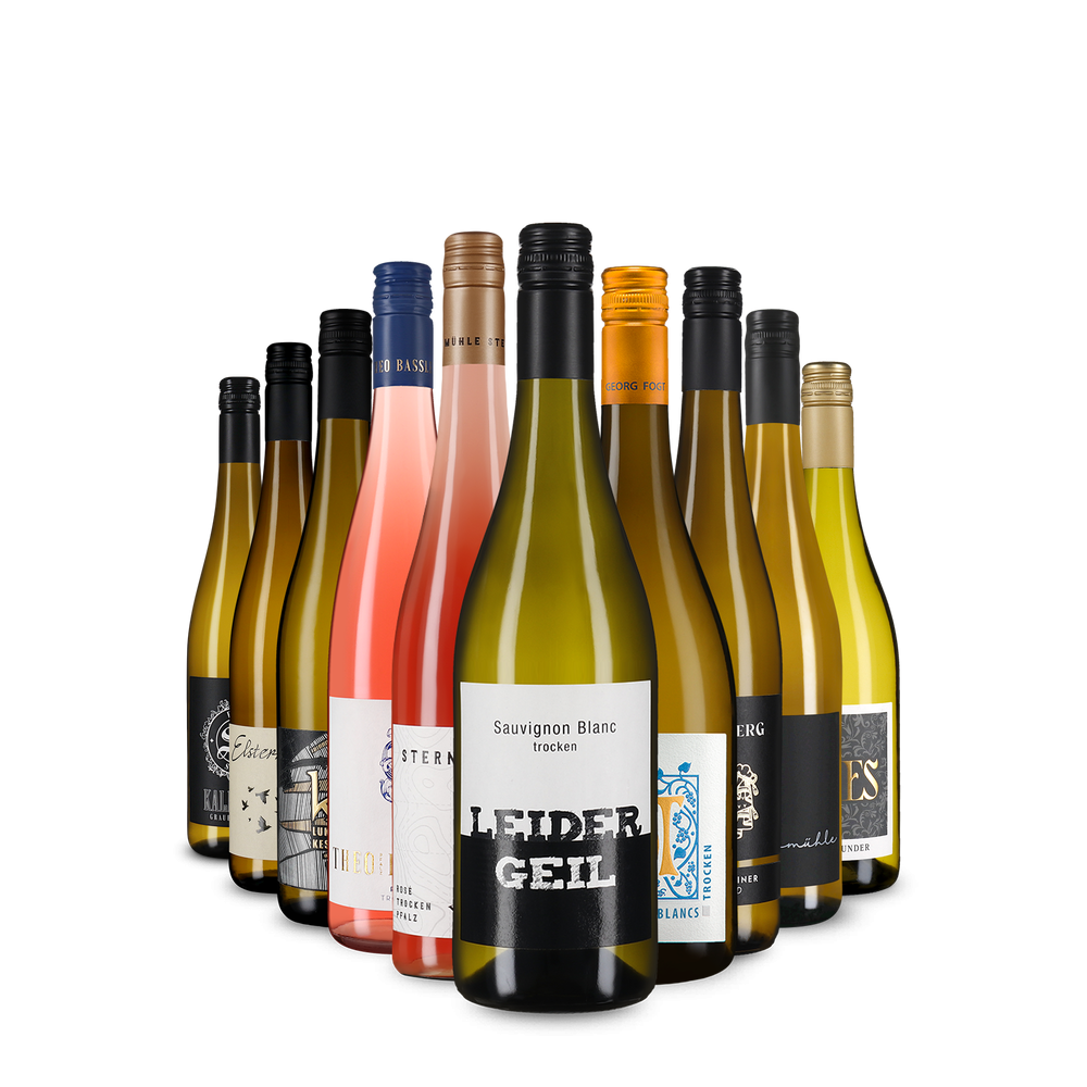 10x1 Weißwein- & Roséfavoriten aus Deutschland