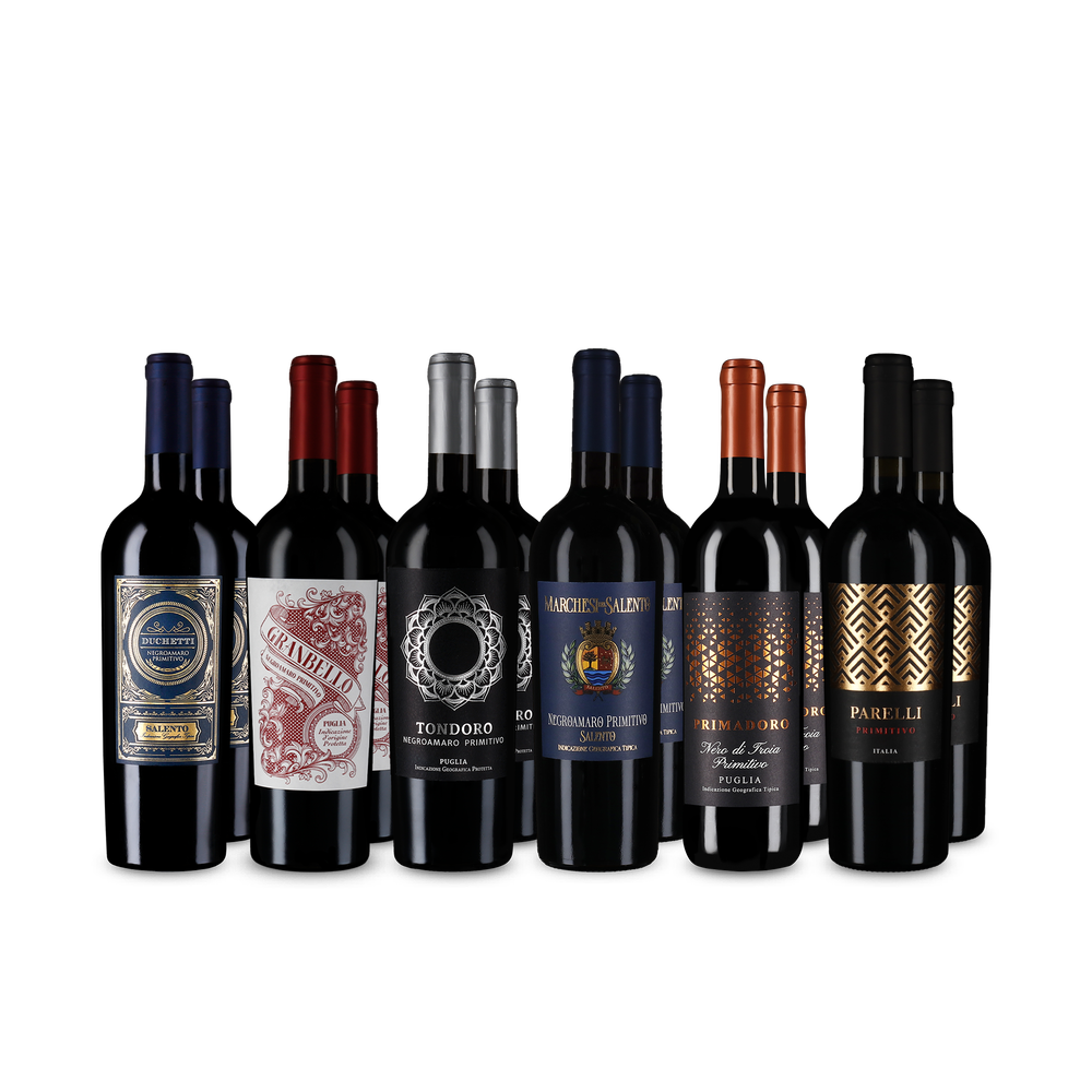 6x2 Ausgewählte Primitivo-Klassiker
