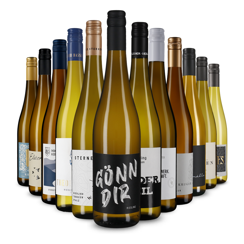 12x1 Ausgewählte Rieslinge probieren