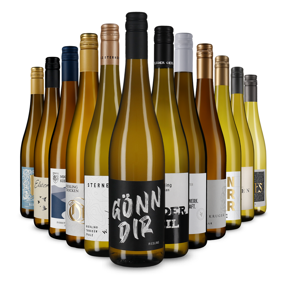 12x1 Ausgewählte Rieslinge im Entdeckerpaket