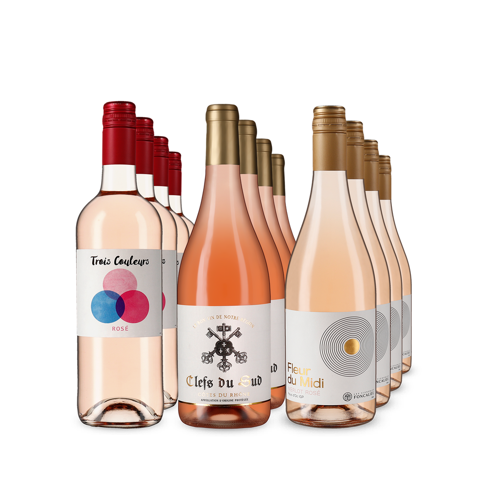 3x4 Frankreichs Rosé-Favoriten im Vorteilspaket