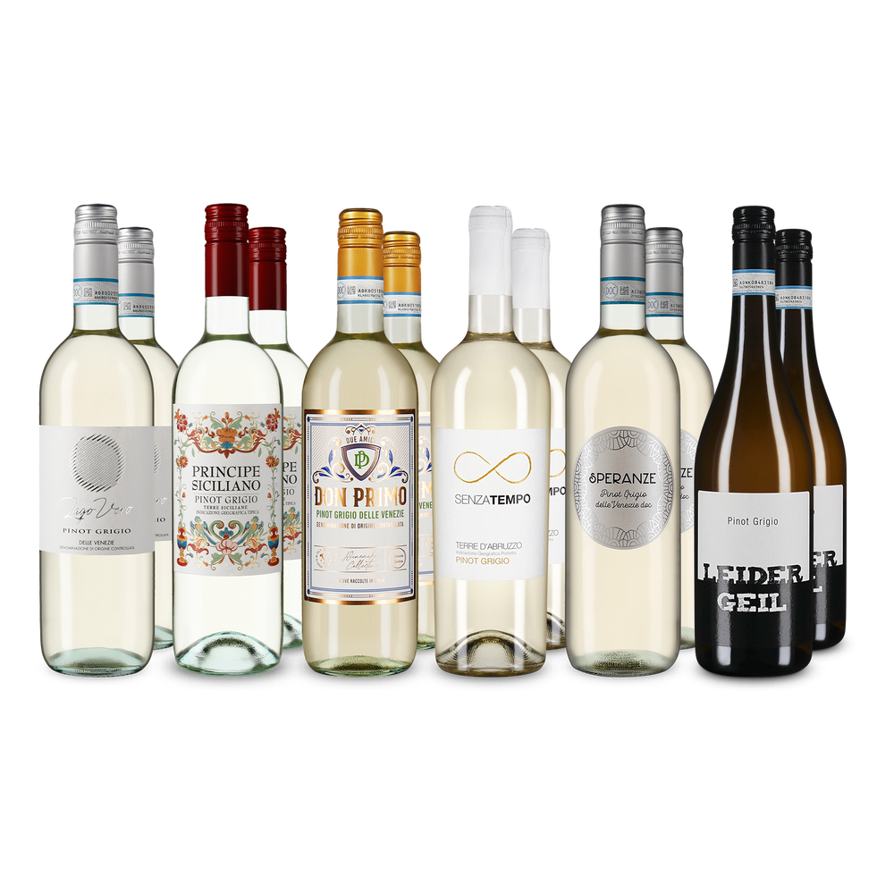 6x2 Pinot Grigio-Auswahl im Entdeckerpaket