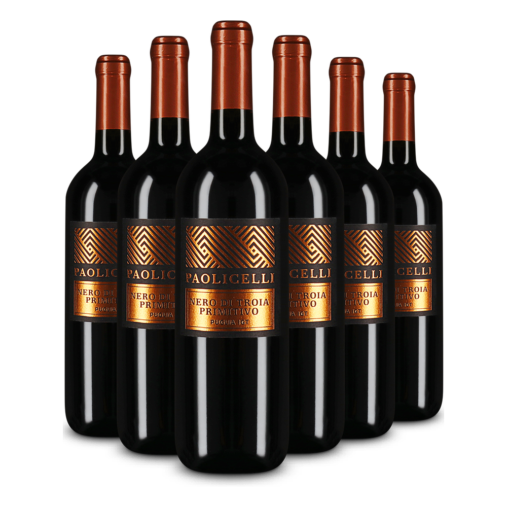 6x Paolicelli Nero di Troia Primitivo 2025