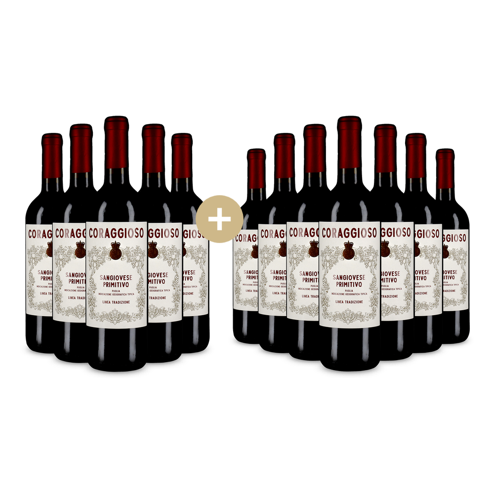 5+7 gratis: Sangiovese Primitivo 2025
