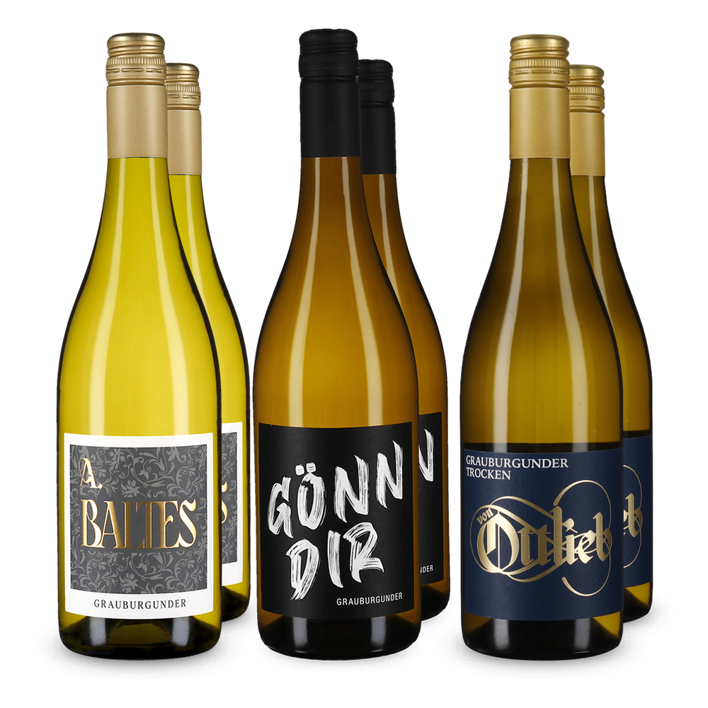 3x2 Grauburgunder: Die Bestseller