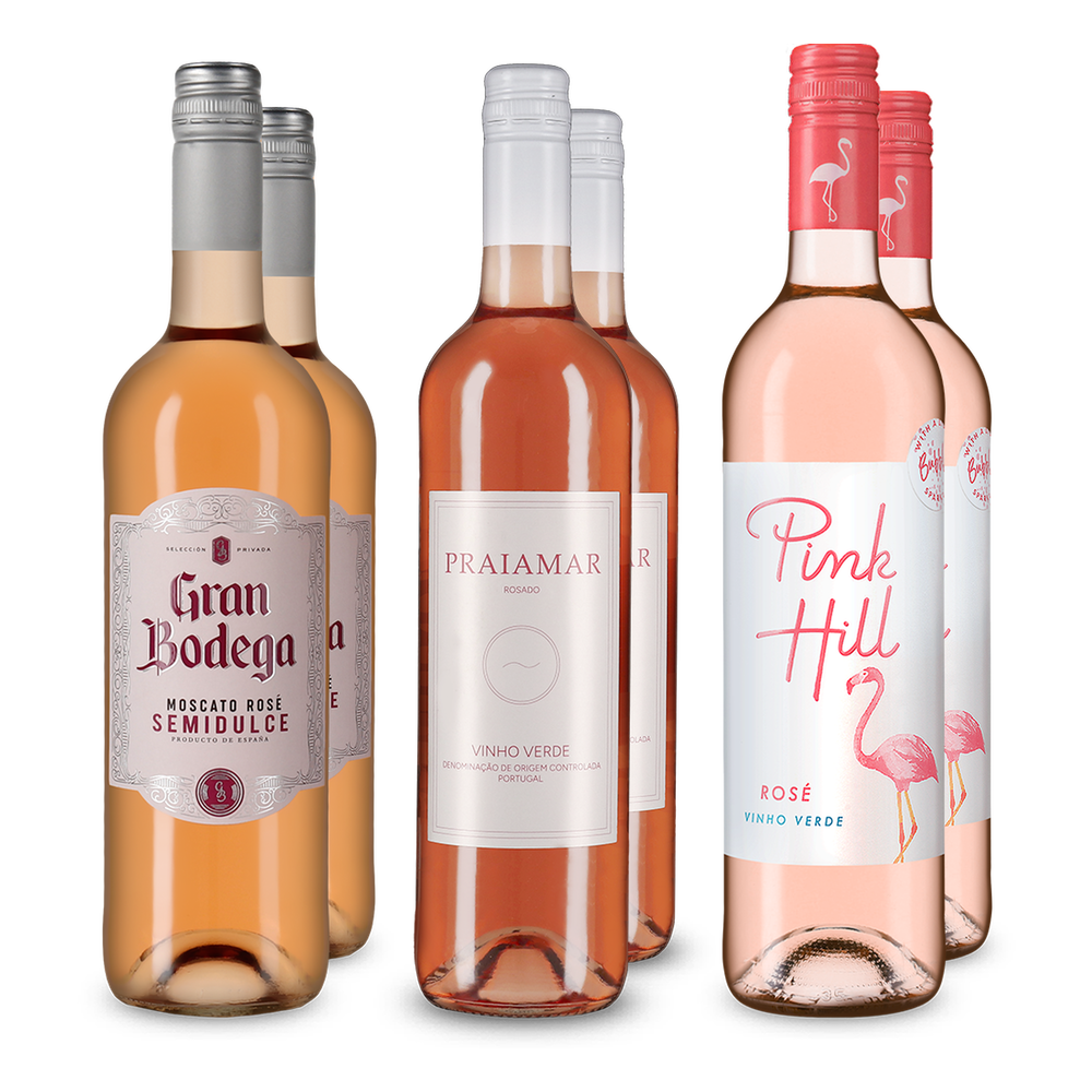 3x2 Fruchtige Rosé-Favoriten: Lieblich & feinherb